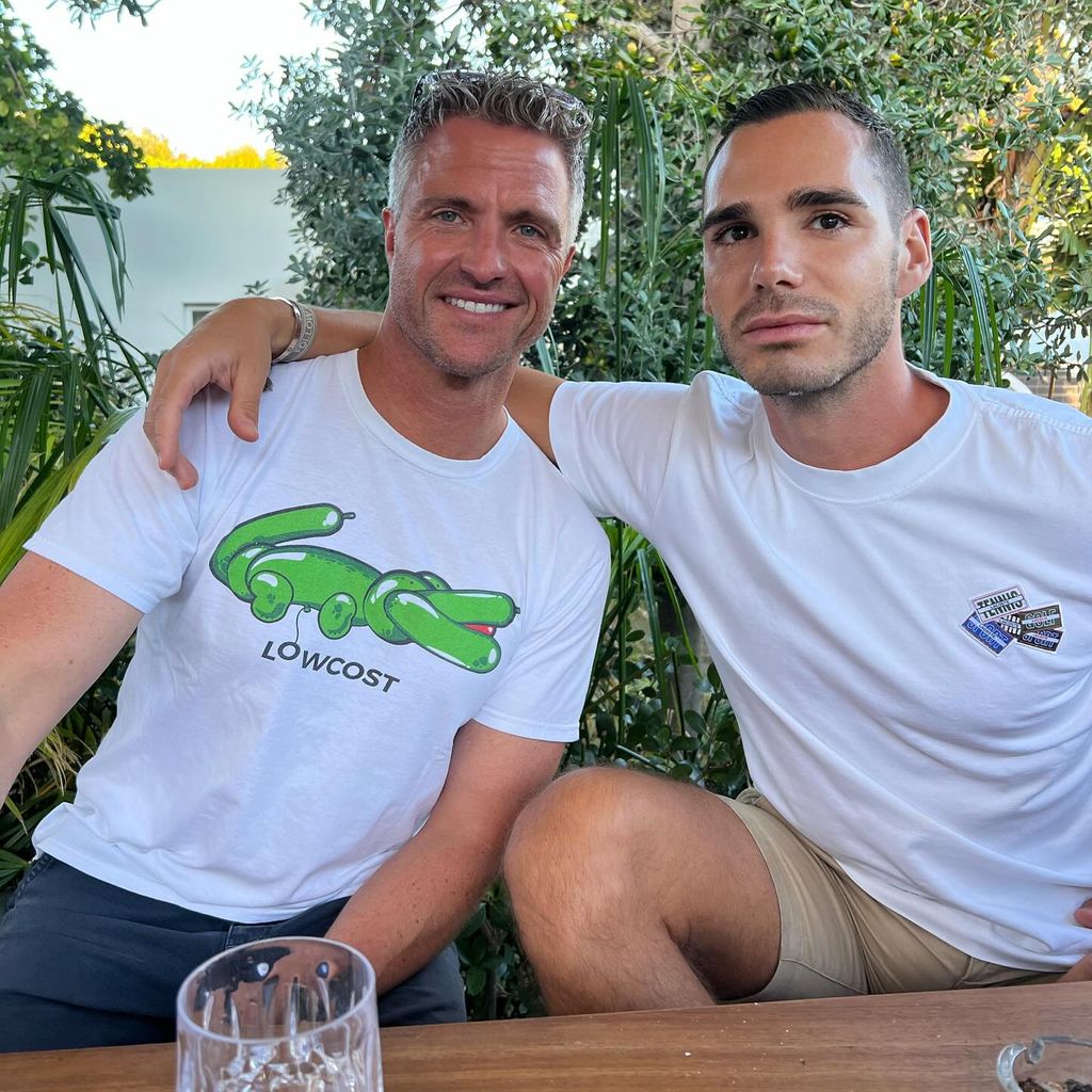 Ralf Schumacher und sein Freund Étienne