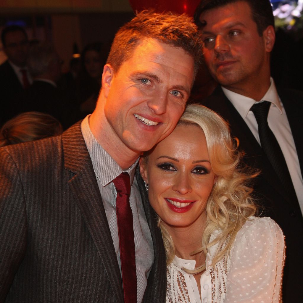 Ralf und Cora Schumacher im Dezember 2007