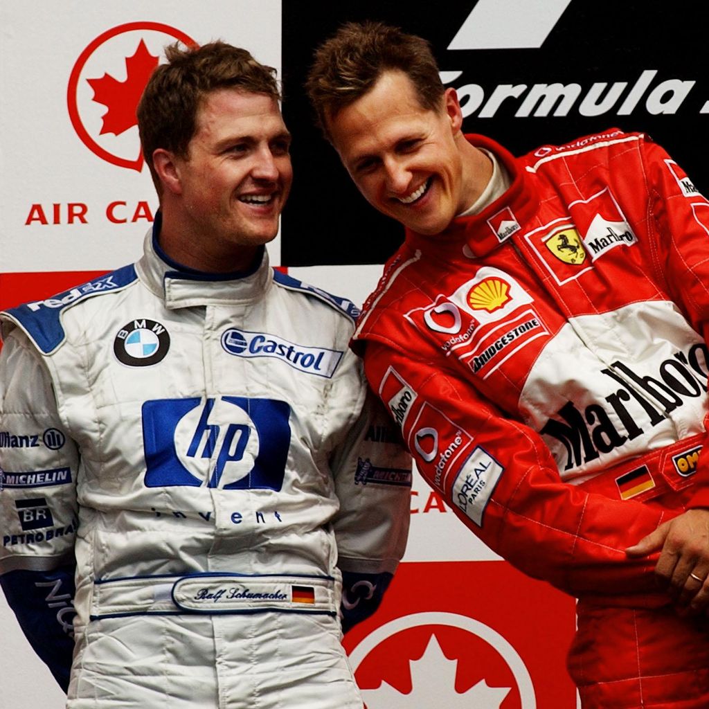 Ralf und Michael Schumacher, Juni 2003