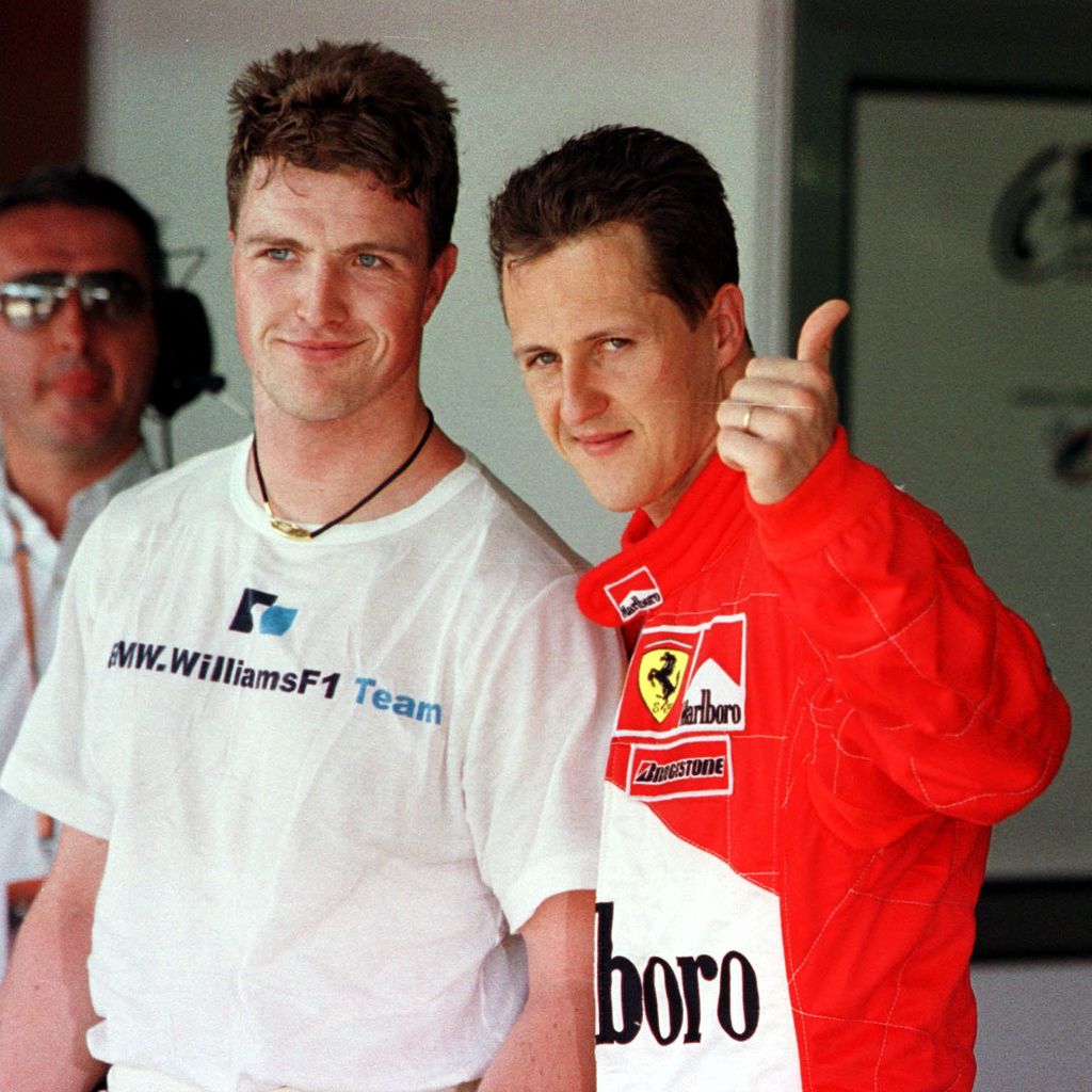 Ralf und Michael Schumacher, März 2001