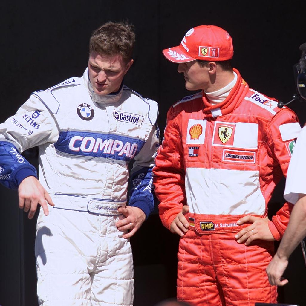 Ralf und Michael Schumacher, September 2001