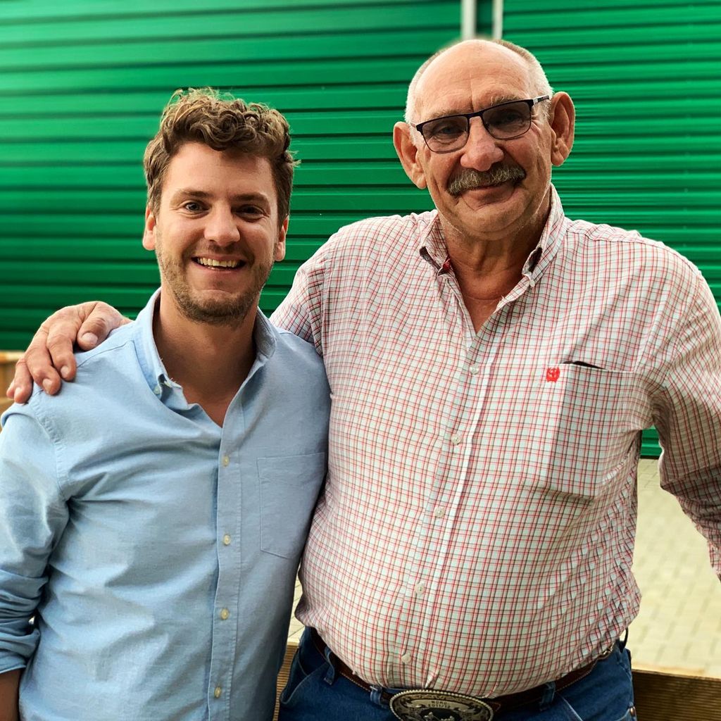 Ralf Herrmann und Rainer im Juli 2019