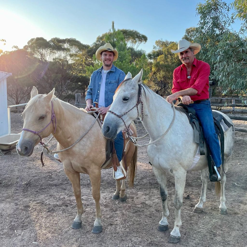 Ralf Herrmann und Tom in Australien