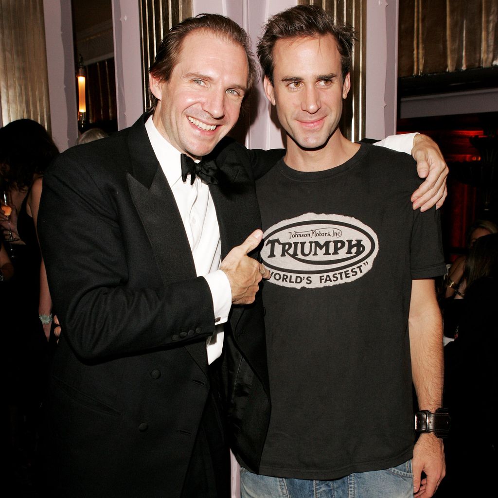 Ralph und Joseph Fiennes bei der "Der ewige Gärtner"-Aftershowparty in London im Oktober 2005