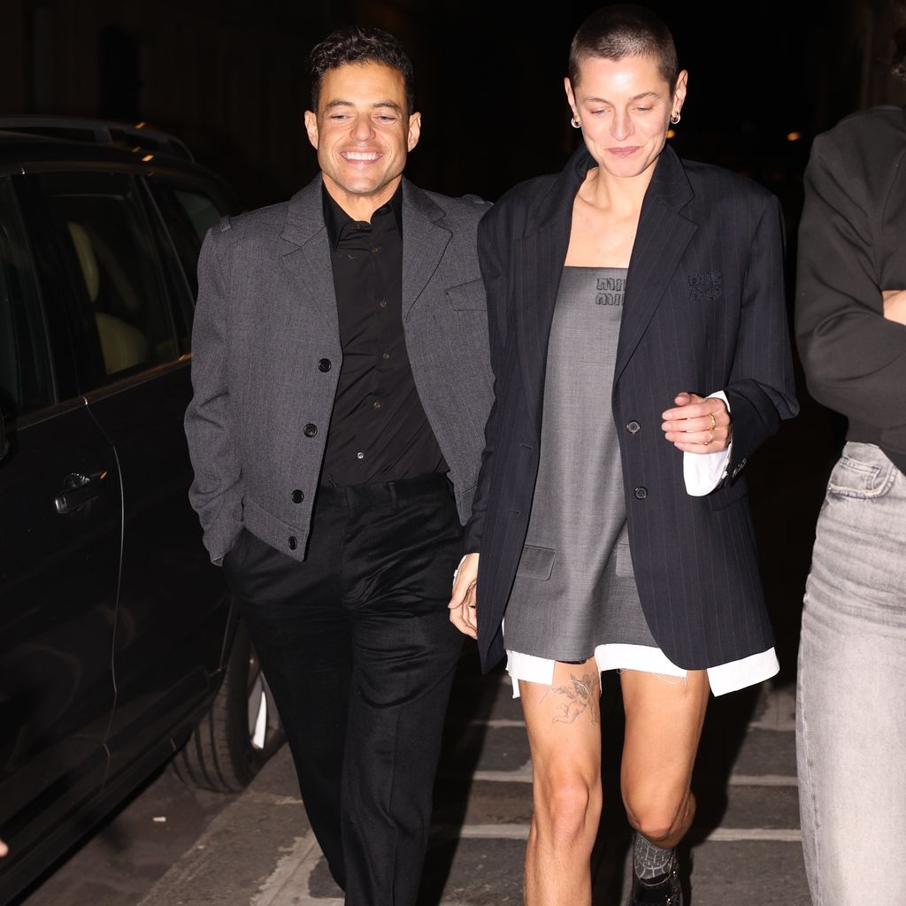 Rami Malek und Emma Corrin im Oktober 2023