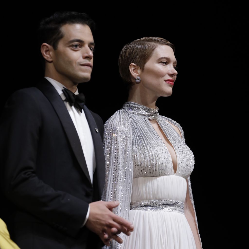 Rami Malek und Léa Seydoux im September 2021 in London
