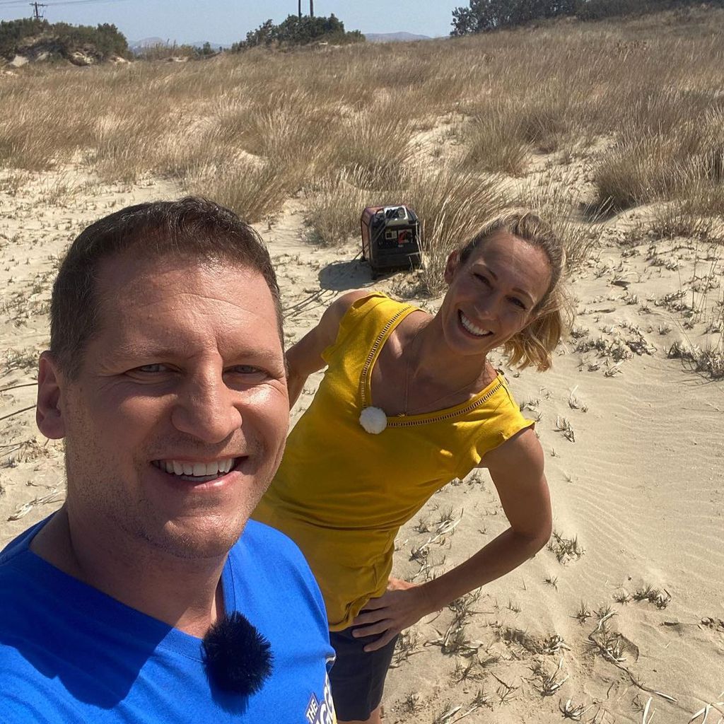 Ramin Abtin und Christine Theiss in Naxos