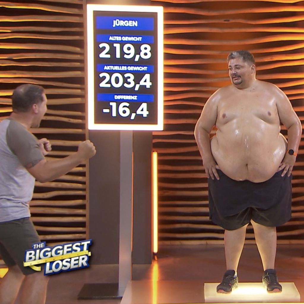 Ramin Abtin und Jürgen bei "The Biggest Loser"