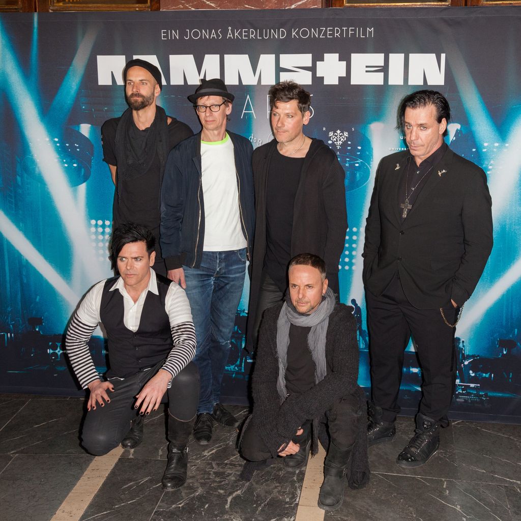 Rammstein bei der Premiere von "Rammstein: Paris"
