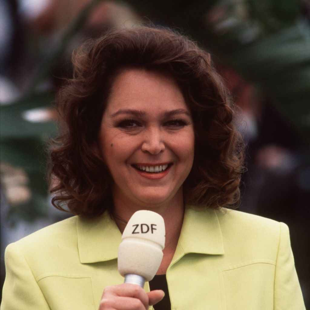 Ramona Leiß beim ZDF-Fernsehgarten, 1997
