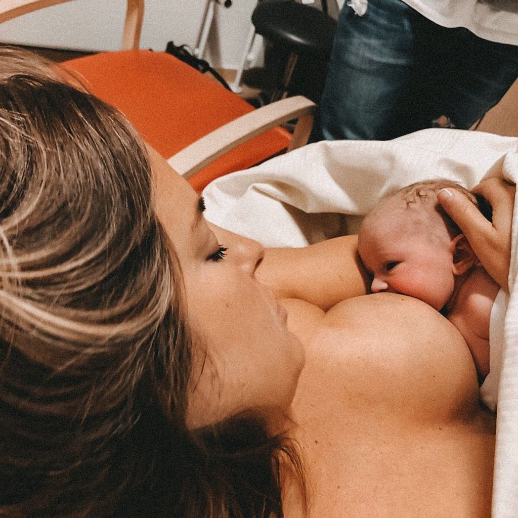 Ramona Stöckli und Tochter Clea, 2018