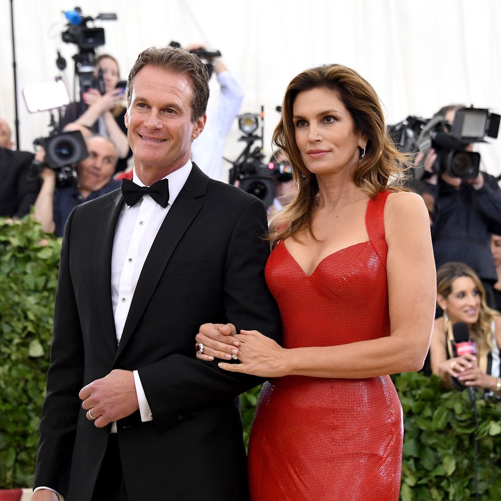 Rande Gerber und Cindy Crawford im Mai 2018