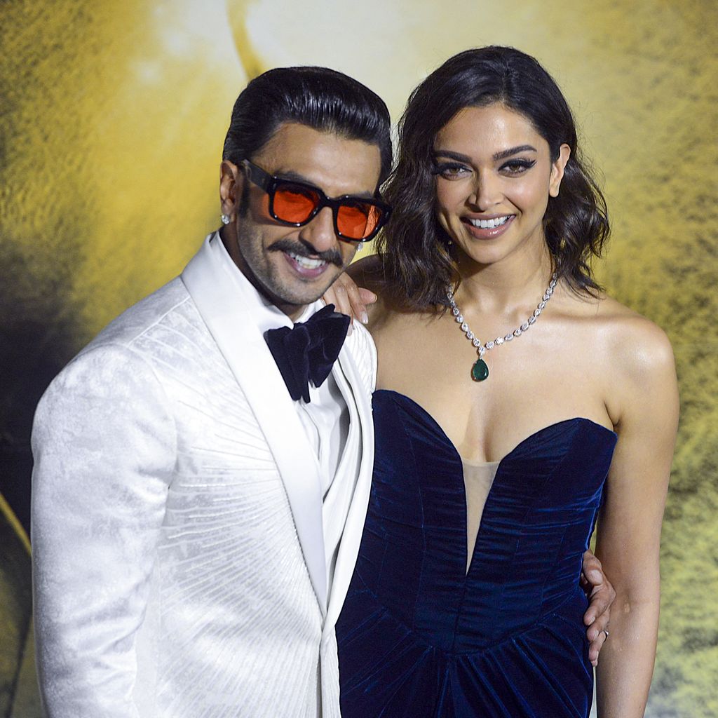 Ranveer Singh und Deepika Padukone bei der Premiere des Films "83" in Mumbai am 22. Dezember 2021