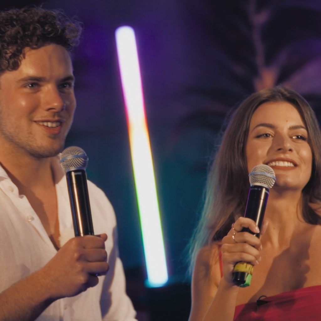 Raphael Fasching und Maxime Herbord bei "Die Bachelorette"