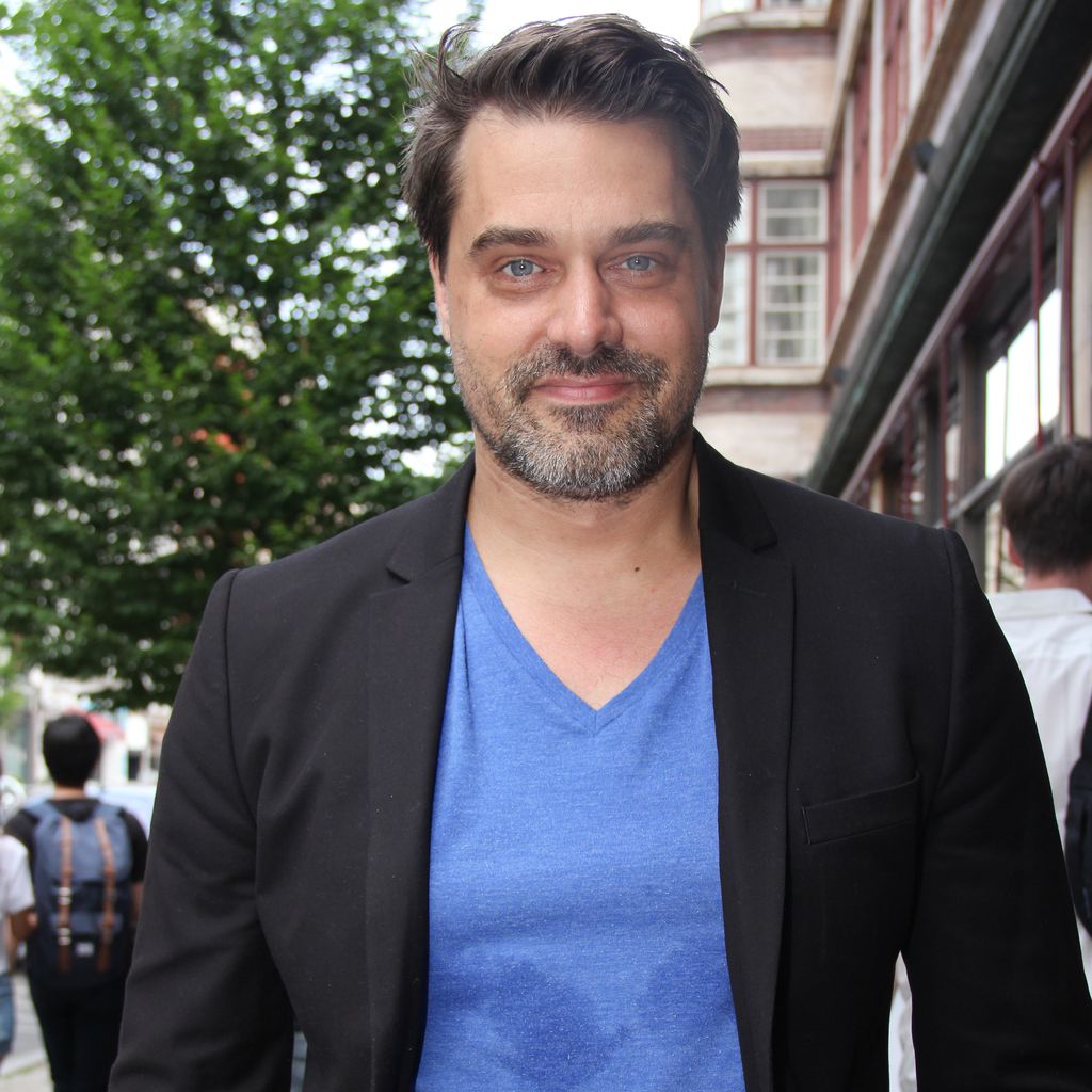 Raphael Vogt bei der Mercedes-Benz Fashion Week in Berlin 2016