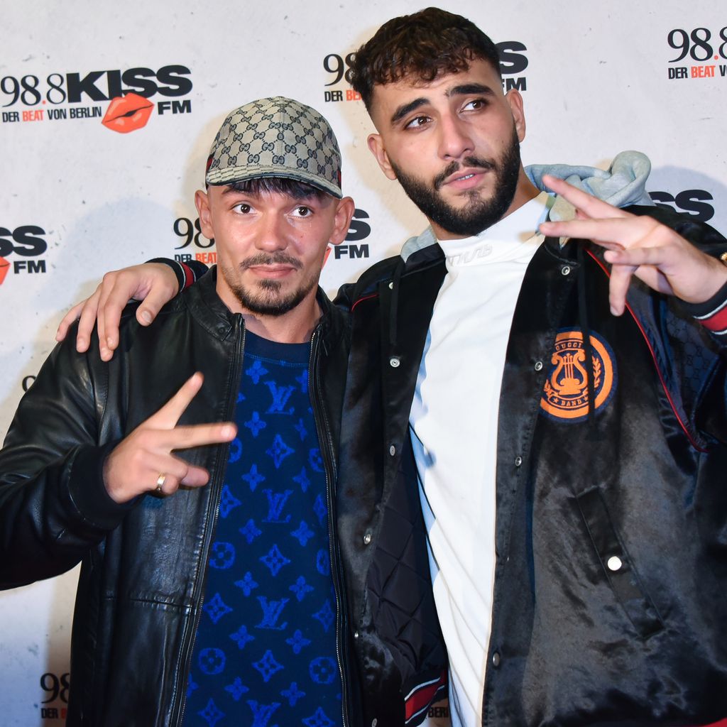 Rapper Capital Bra und Samra