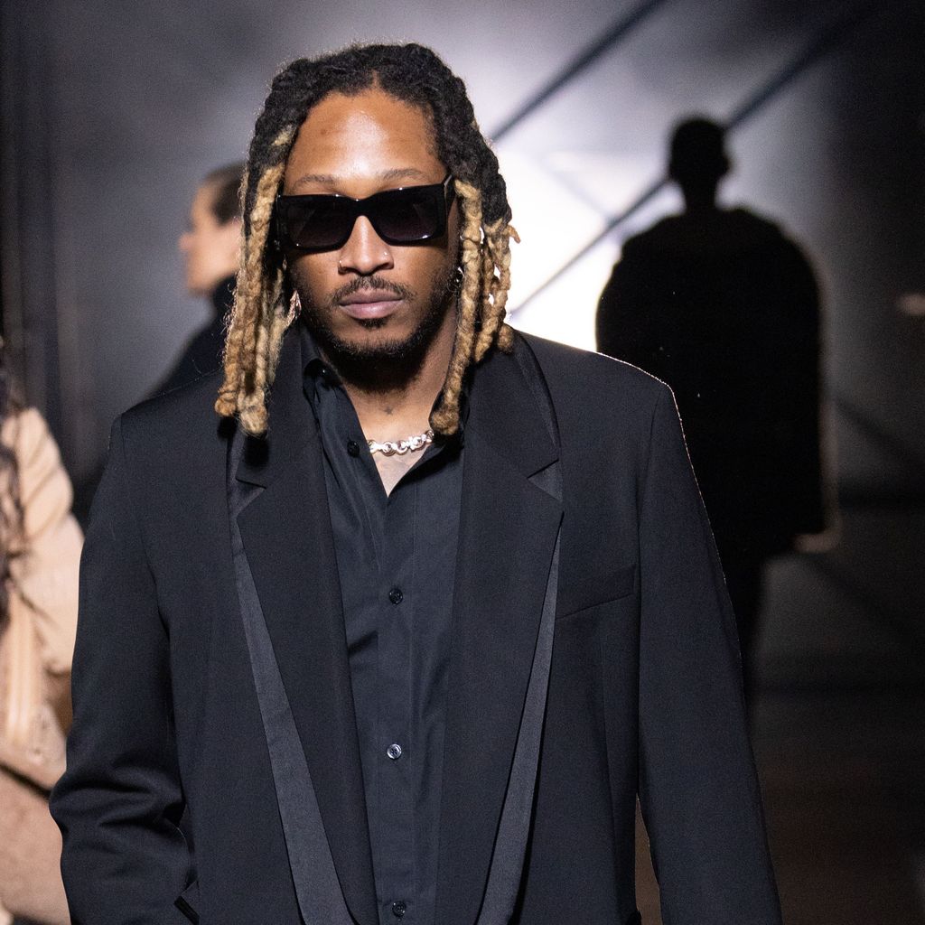 Rapper Future auf der "Boss Fashion Show"