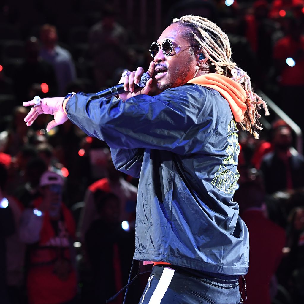 Rapper Future auf der Bühne