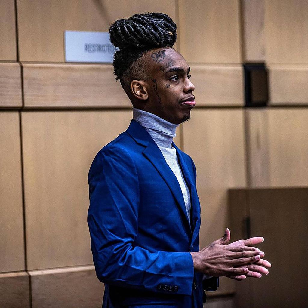 YNW Melly bei der Juryauswahl im Broward County Circuit Court in Fort Lauderdale