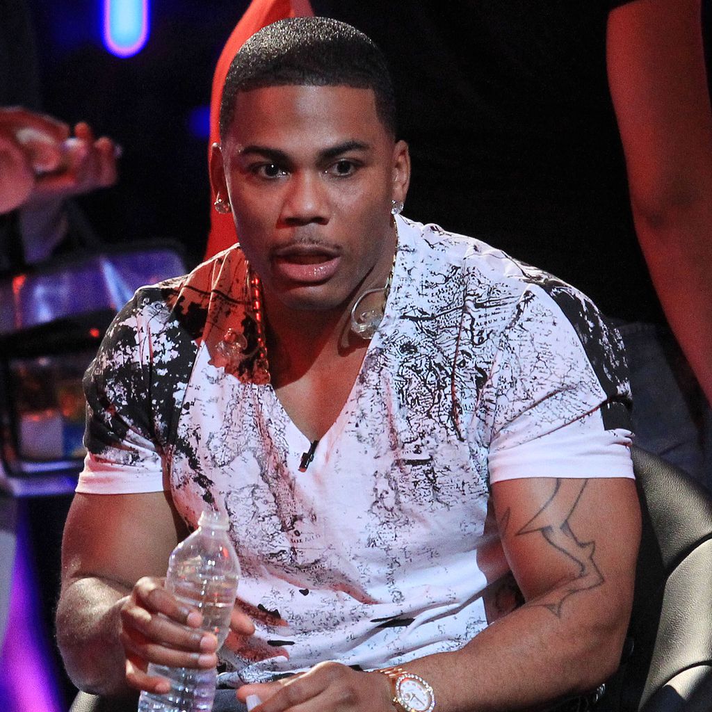 Rapper Nelly bei einem Auftritt