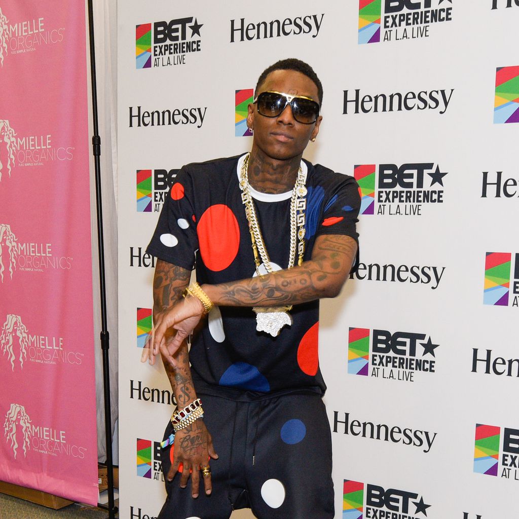 Rapper Soulja Boy in Los Angeles