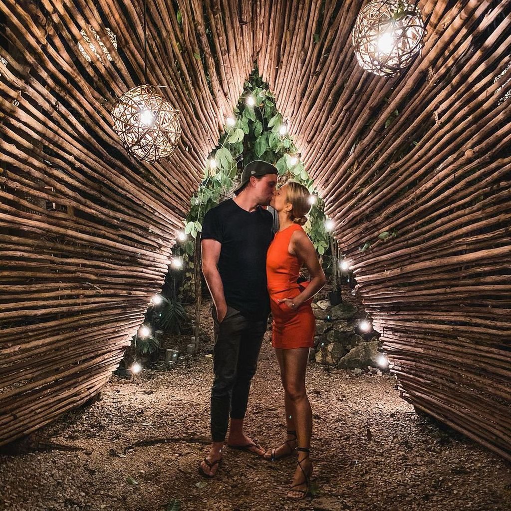 Raúl Richter und Vanessa Schmitt in Mexiko, 2021