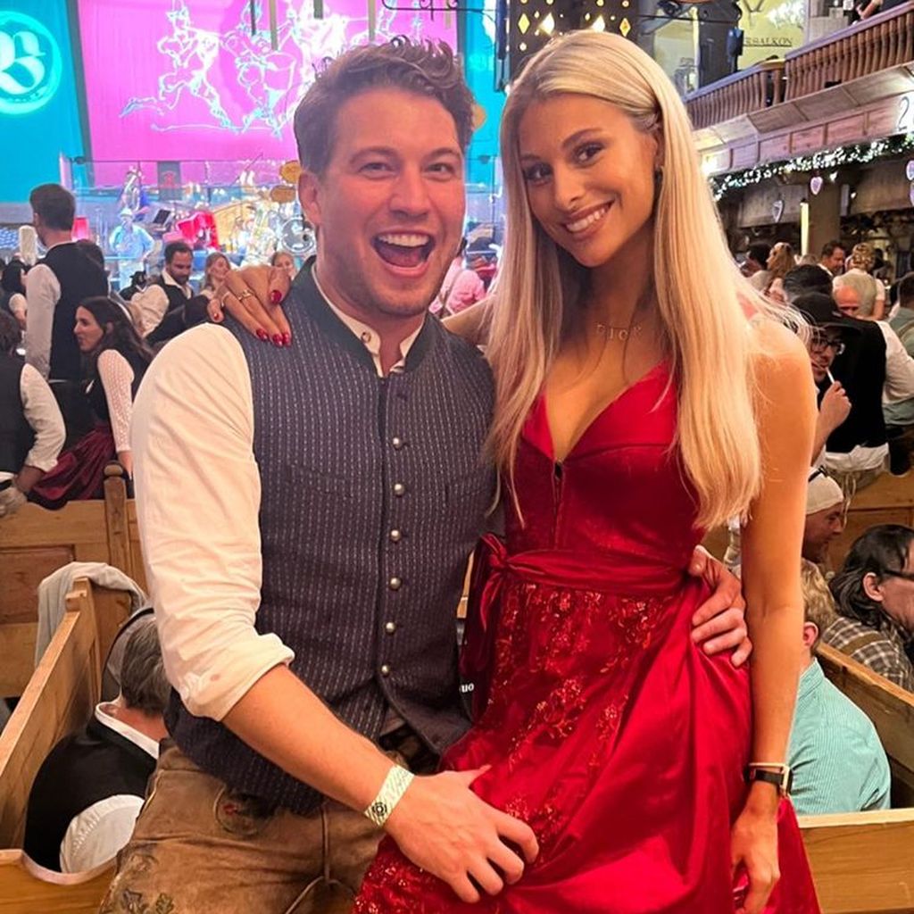 Raúl Richter und Vanessa Schmitt auf dem Oktoberfest 2022
