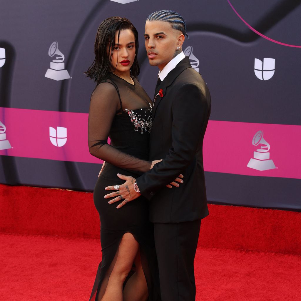 Rauw Alejandro und Rosalía im November 2022
