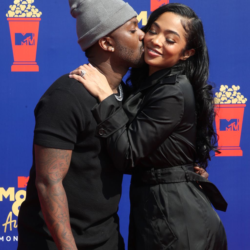 Rapper Ray J mit seiner Ehefrau Princess Love