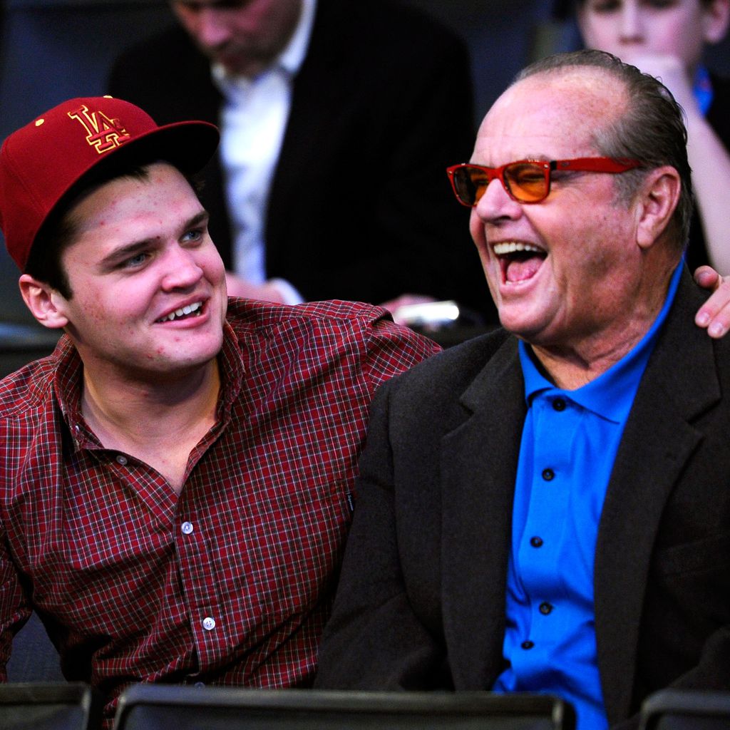 Raymond Nicholson und sein Vater Jack Nicholson