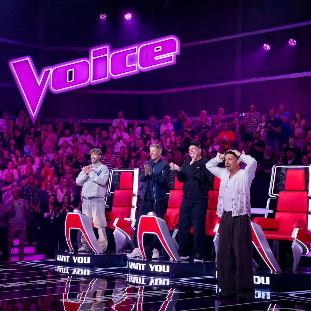 Rea Garvey, Michi Beck und Smudo sowie Nico Santos bei "The Voice of Germany"