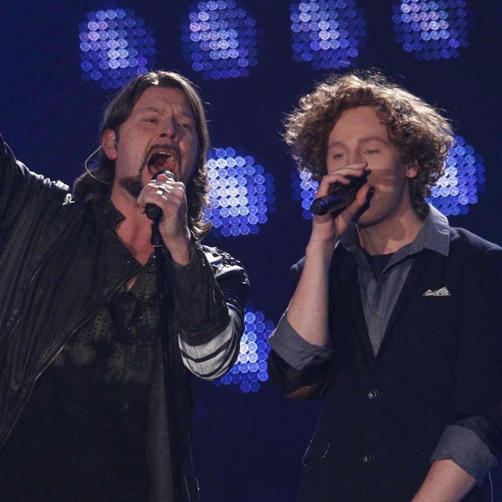 Rea Garvey und Michael Schulte bei "The Voice of Germany" 2012