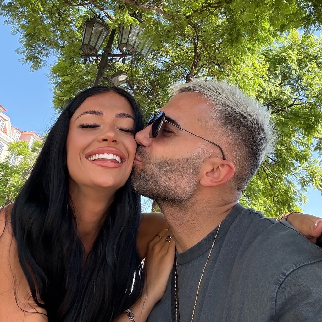 Die Reality-Stars Vanessa Brahimi und Rafi Rachek verstehen sich offensichtlich wunderbar