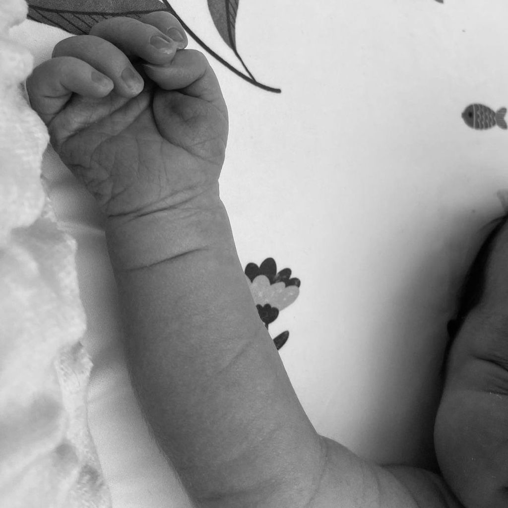 Rebecca Fergusons Baby im Februar 2023