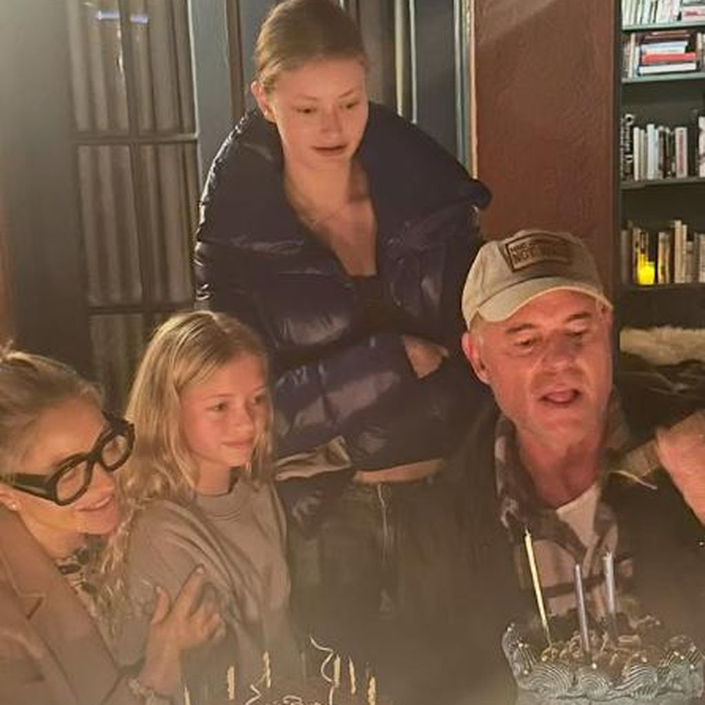 Rebecca Gayheart, Eric Dane und ihre beiden Töchter Billie und Georgia