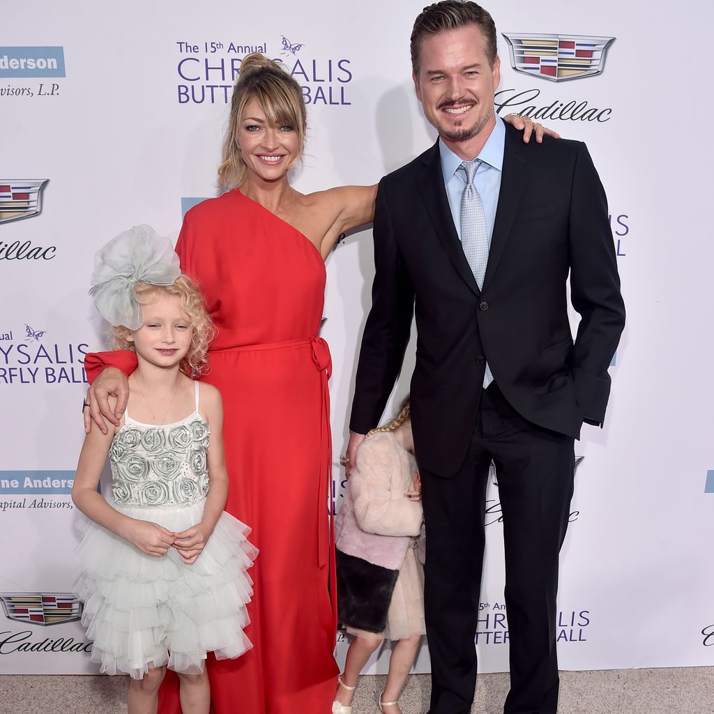 Rebecca Gayheart und Eric Dane mit ihren Töchtern, Juni 2016