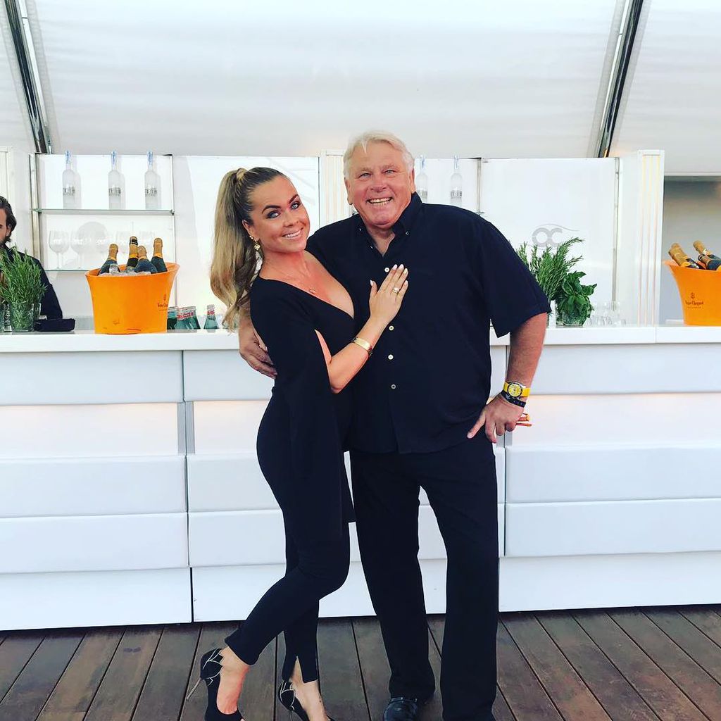 Rebecca Kratz und ihr Vater