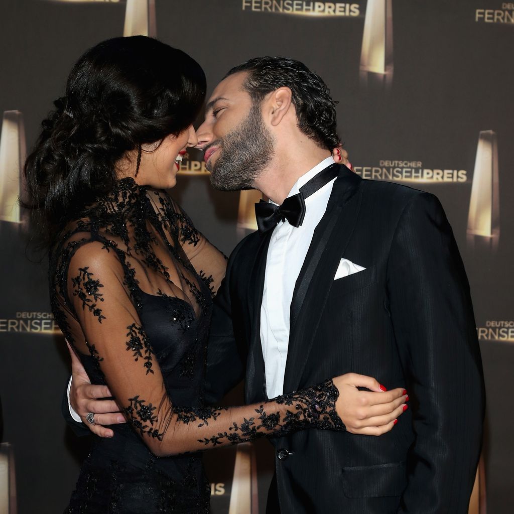 Rebecca Mir und Massimo Sinató, Oktober 2012
