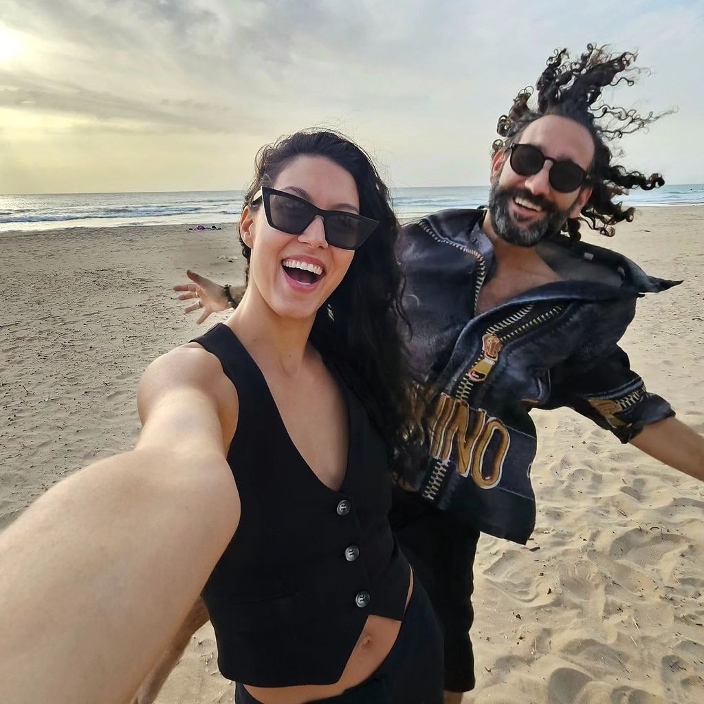 Rebecca Mir und Massimo Sinató