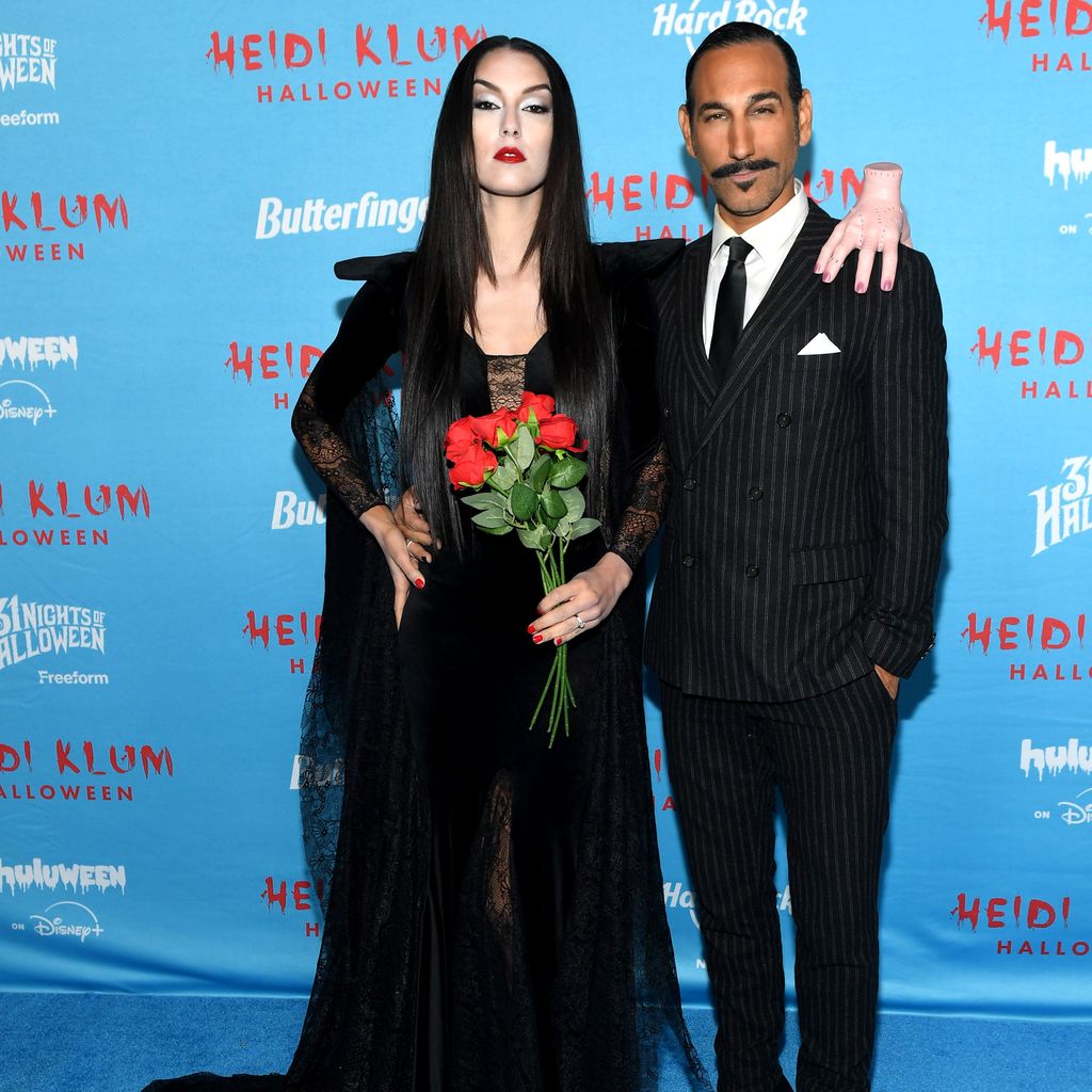 Rebecca Mir und Massimo Sinató bei Heidi Klums Halloween-Party 2025 in New York