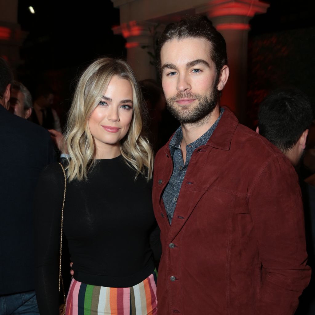 Rebecca Rittenhouse und Chace Crawford im September 2017