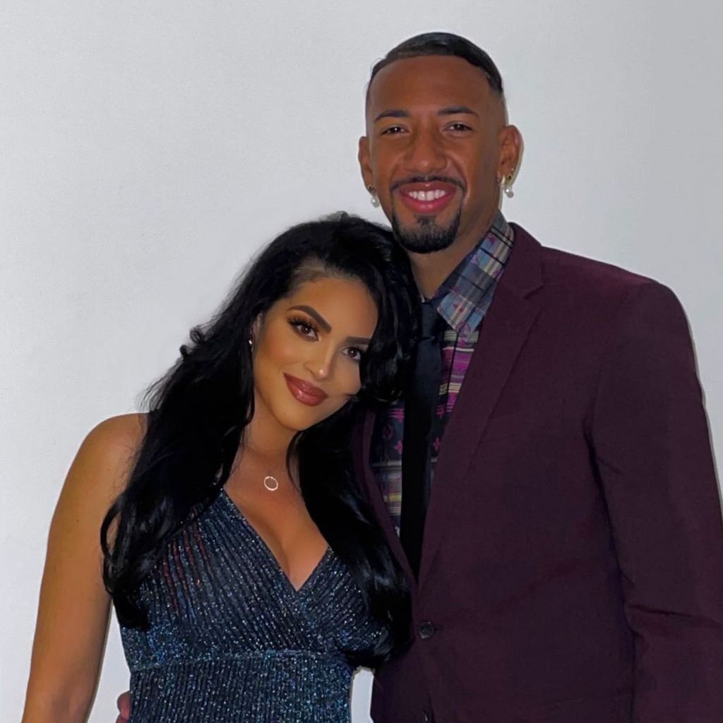 Rebecca Silvera und Jérôme Boateng im Juli 2022