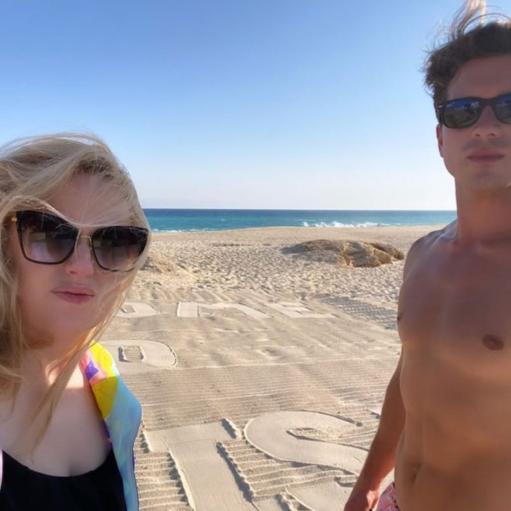 Rebel Wilson und Jacob Busch, Oktober 2020