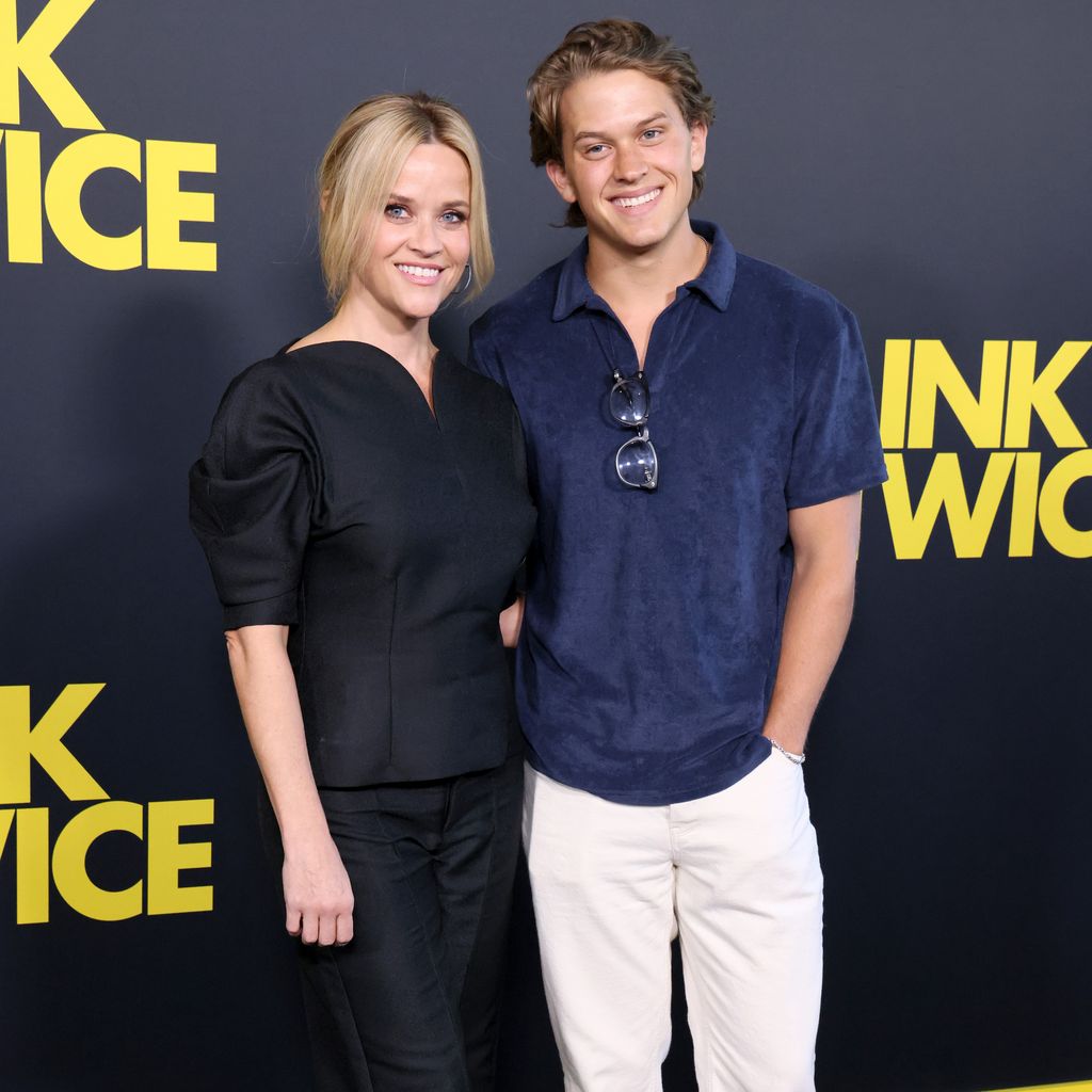 Reese Witherspoon und ihr Sohn Deacon Phillippe bei der "Blink Twice"-Premiere