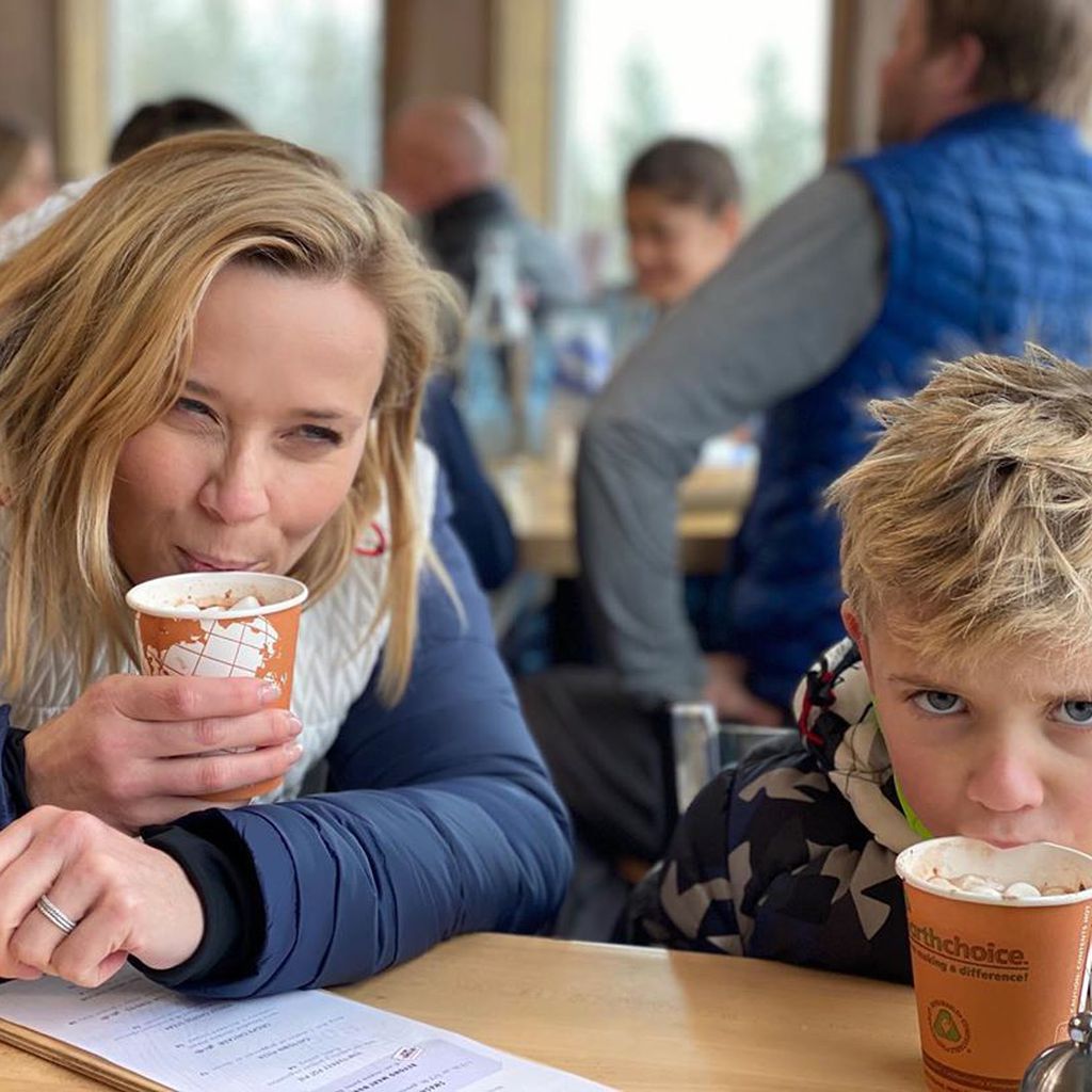 Reese Witherspoon und Deacon Phillippe im Skiurlaub im Januar 2020