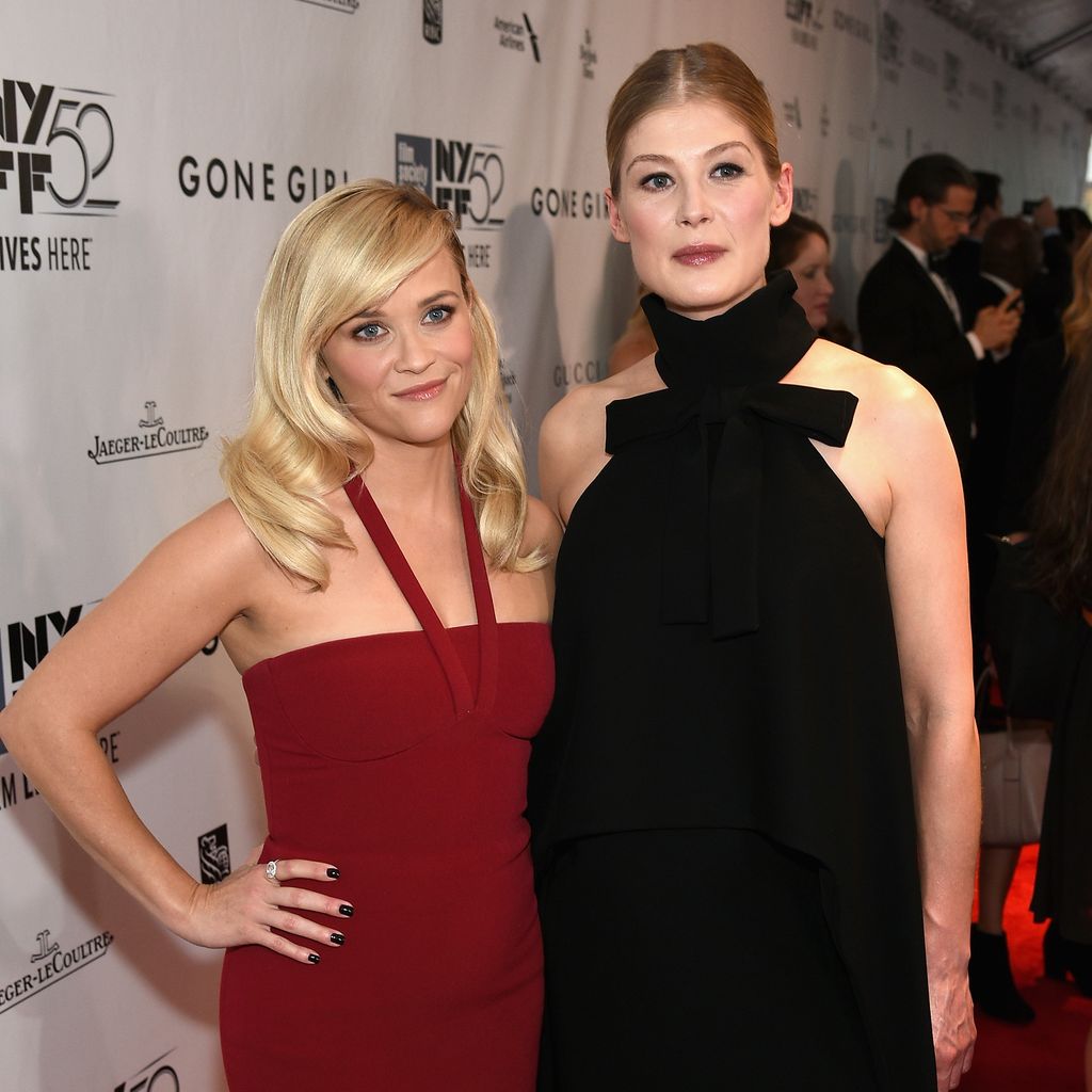 Reese Witherspoon und Rosamund Pike bei der Premiere von "Gone Girl" 2014
