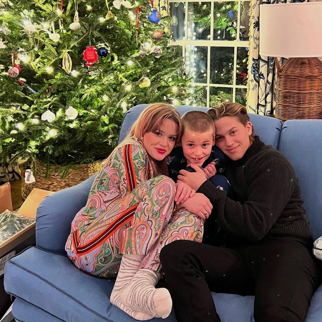 Reese Witherspoons Kinder Ava, Tennessee und Deacon im Dezember 2021