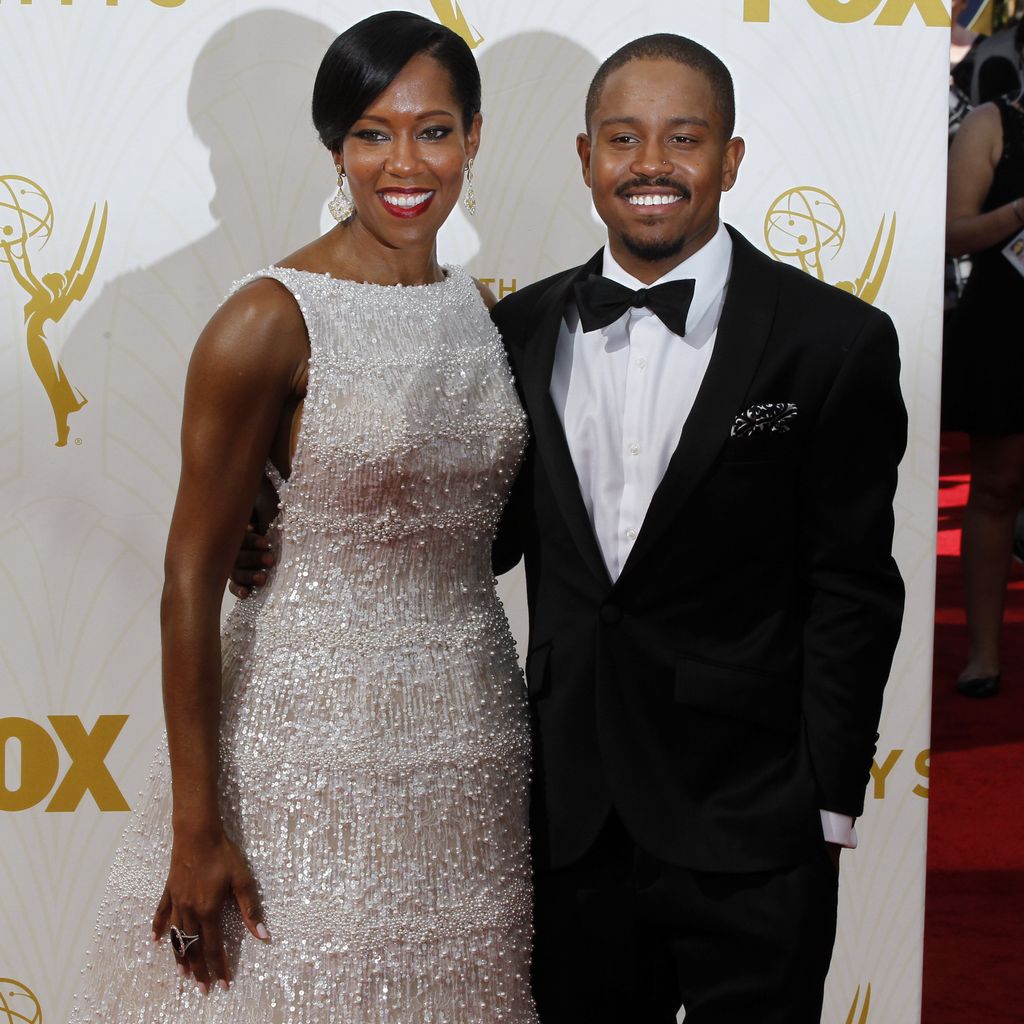 Regina King mit ihrem Sohn Ian Alexander Jr., September 2015