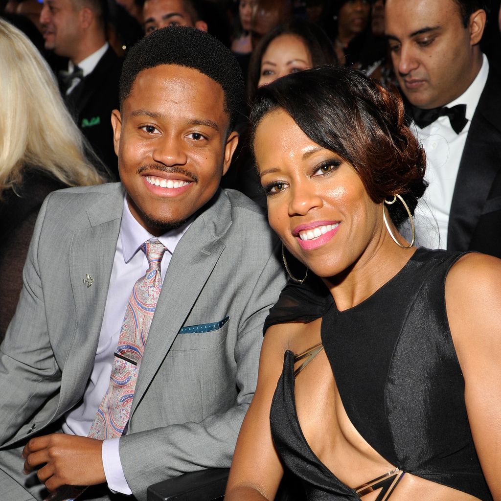 Regina King und ihr Sohn Ian Alexander Jr. im Jahr 2014