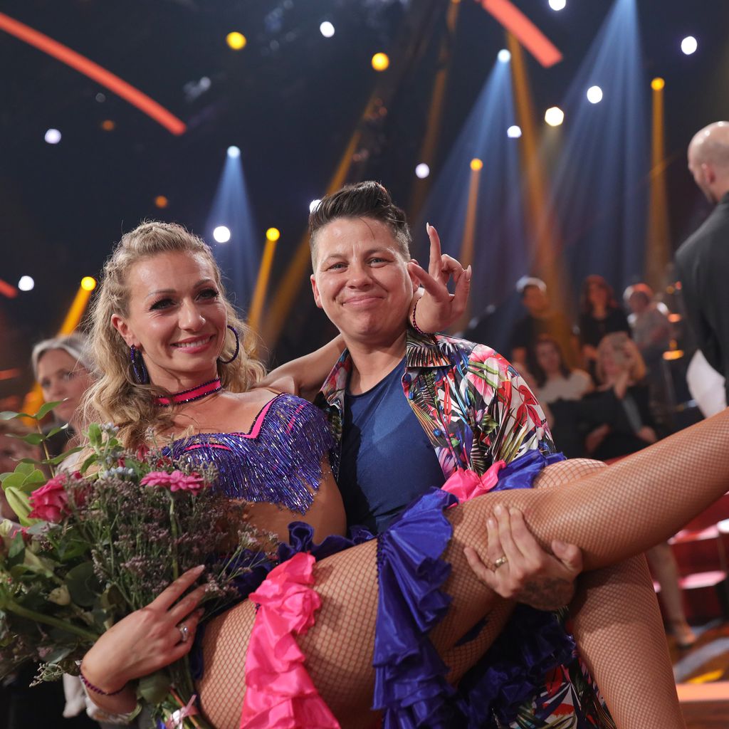 Regina Luca und Kerstin Ott bei "Let's Dance"